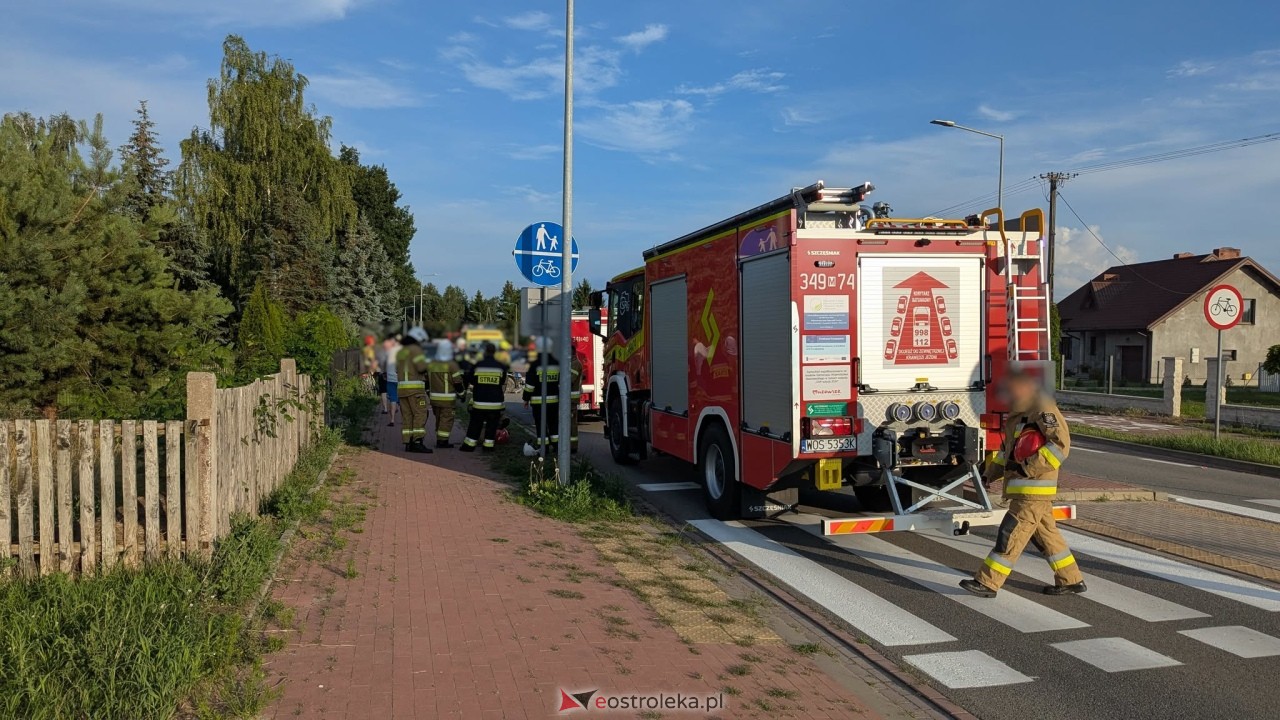 Wypadek w Drężewie [21.07.2025] - zdjęcie #12 - eOstroleka.pl