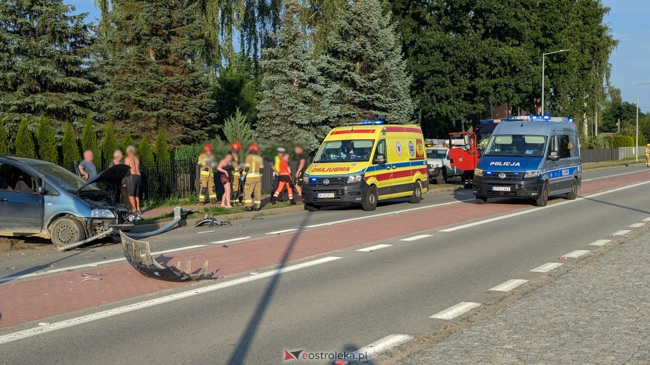 Wypadek w Drężewie [21.07.2025] - zdjęcie #8 - eOstroleka.pl