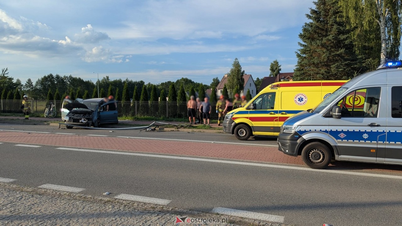 Wypadek w Drężewie [21.07.2025] - zdjęcie #7 - eOstroleka.pl