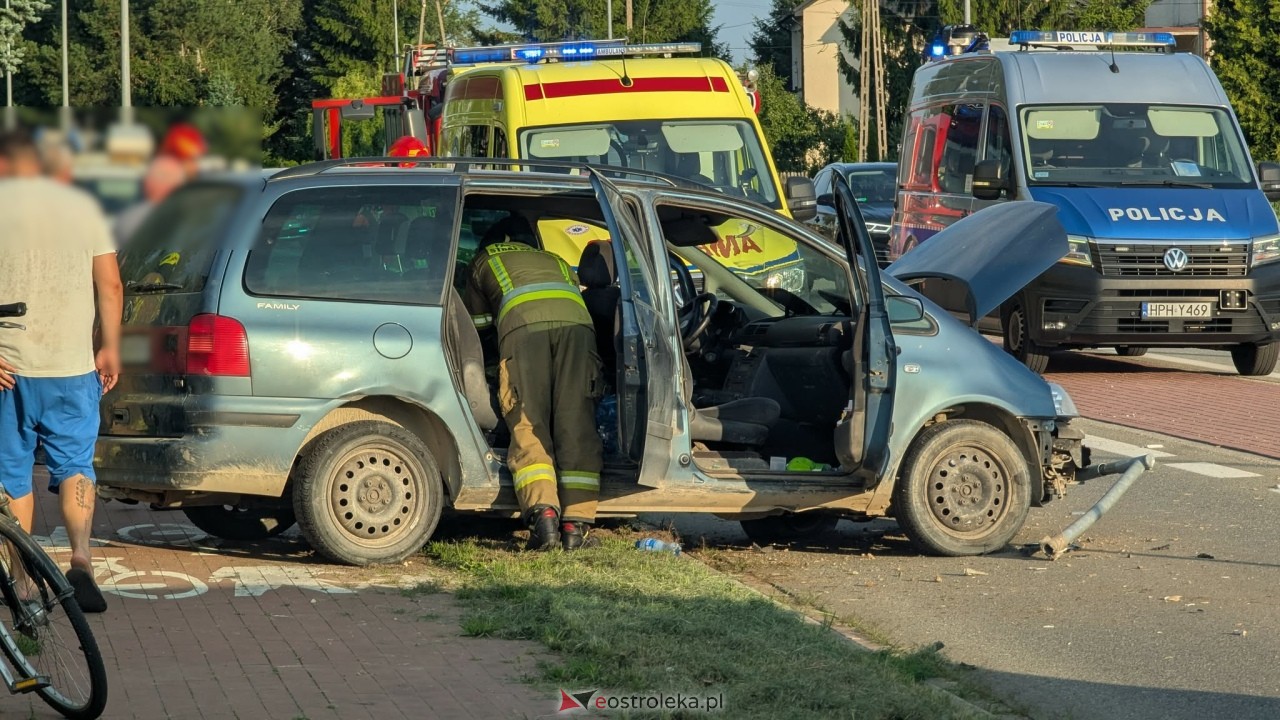 Wypadek w Drężewie [21.07.2025] - zdjęcie #4 - eOstroleka.pl