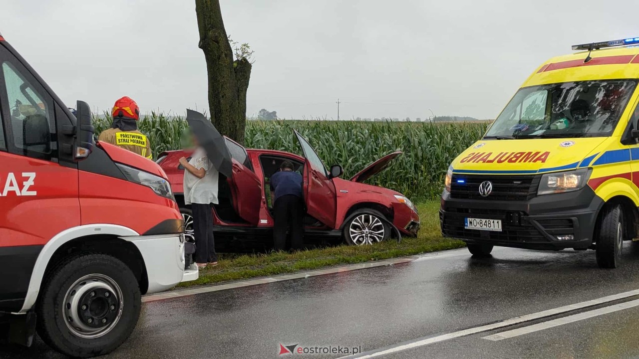 Wypadek w Grodzisku Dużym [22.07.2025] - zdjęcie #12 - eOstroleka.pl