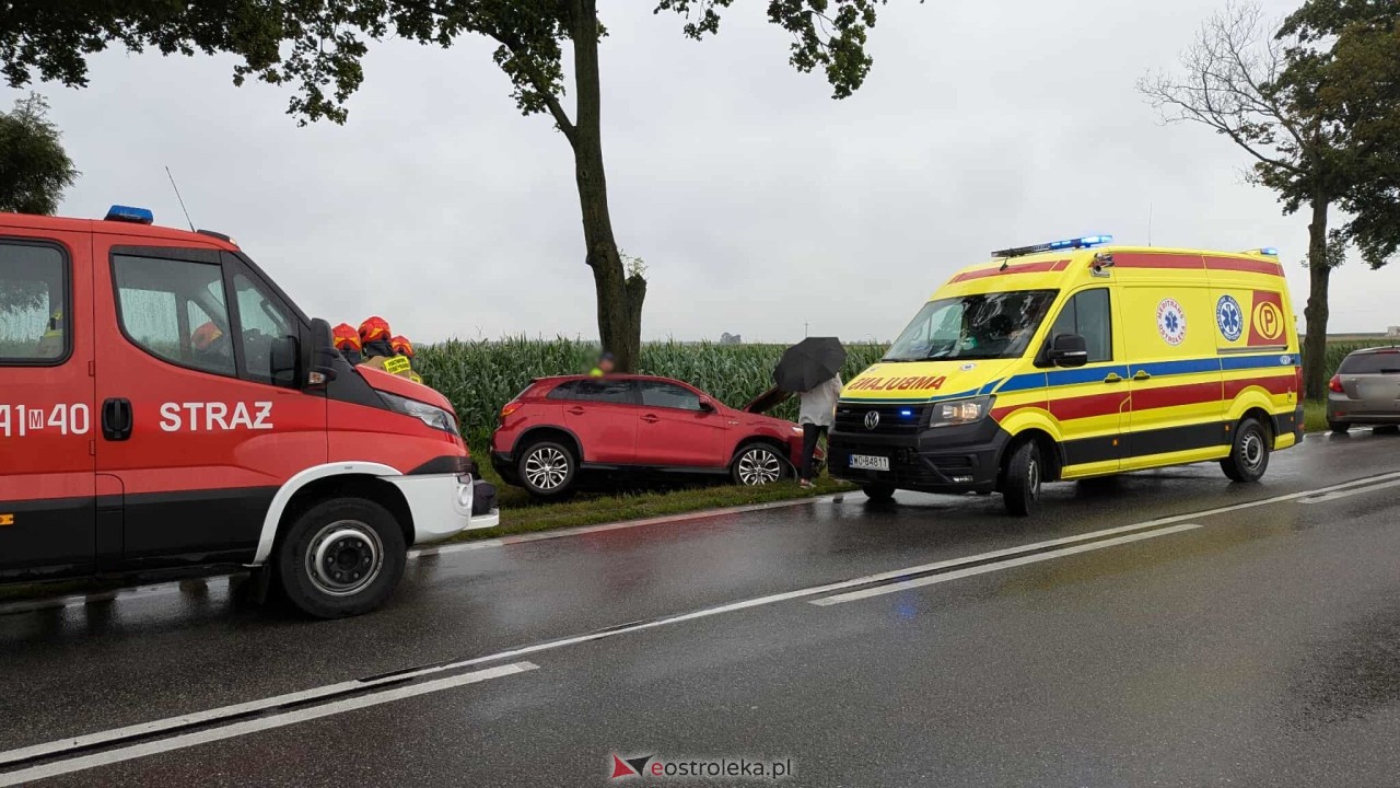 Wypadek w Grodzisku Dużym [22.07.2025] - zdjęcie #11 - eOstroleka.pl