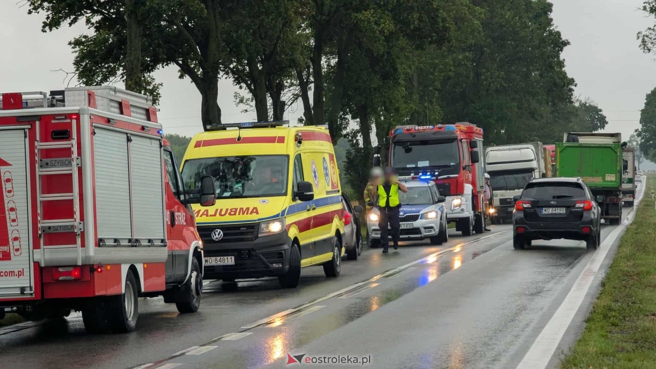 Wypadek w Grodzisku Dużym [22.07.2025] - zdjęcie #10 - eOstroleka.pl