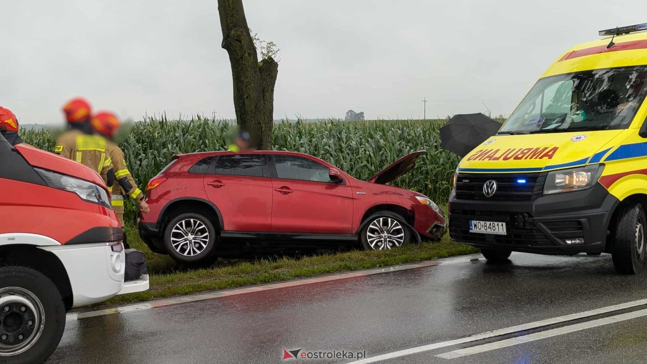 Wypadek w Grodzisku Dużym [22.07.2025] - zdjęcie #7 - eOstroleka.pl