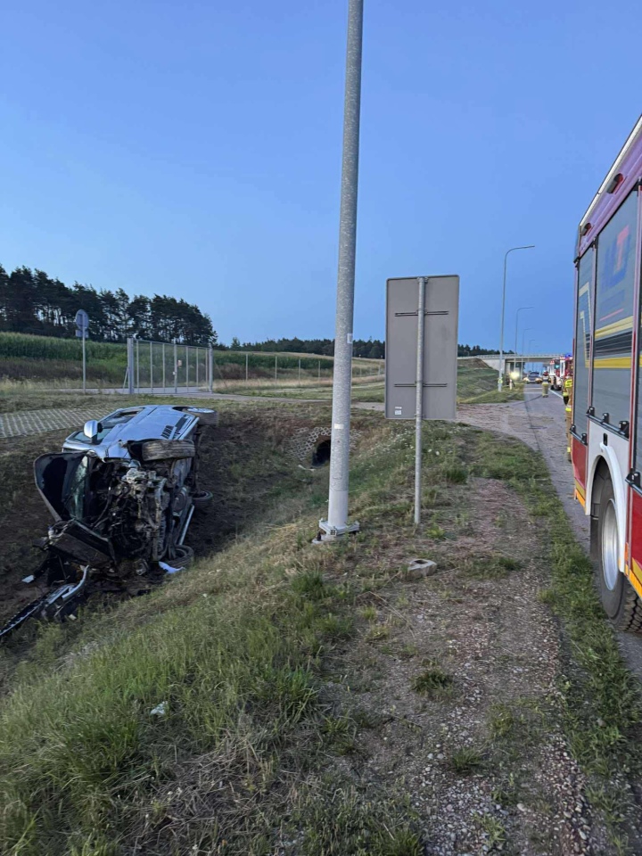 Wypadek w Konarzycach [23.07.2025] - zdjęcie #5 - eOstroleka.pl