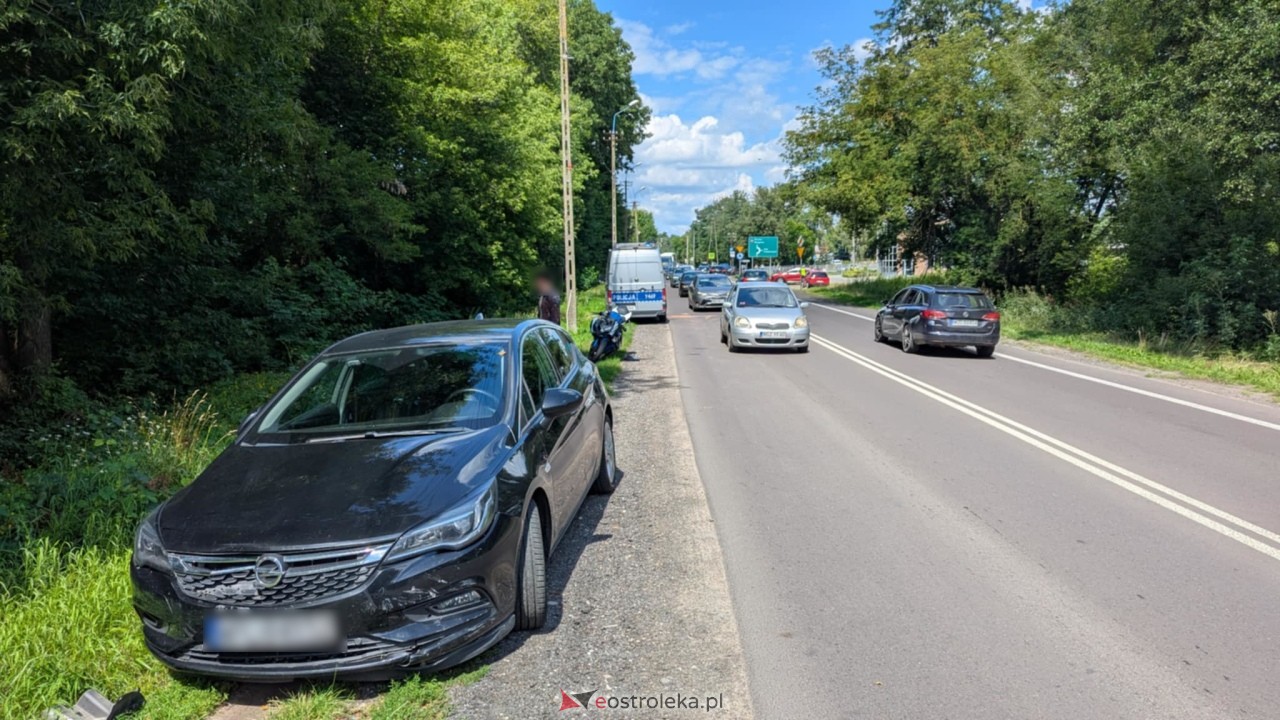 Wypadek na Stacha Konwy w Ostrołęce [26.07.2025] - zdjęcie #11 - eOstroleka.pl