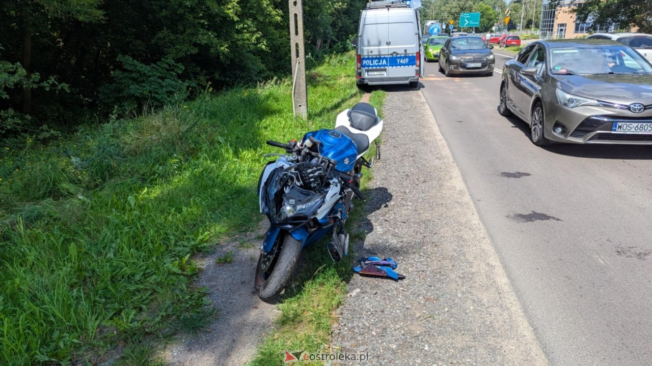 Wypadek na Stacha Konwy w Ostrołęce [26.07.2025] - zdjęcie #6 - eOstroleka.pl