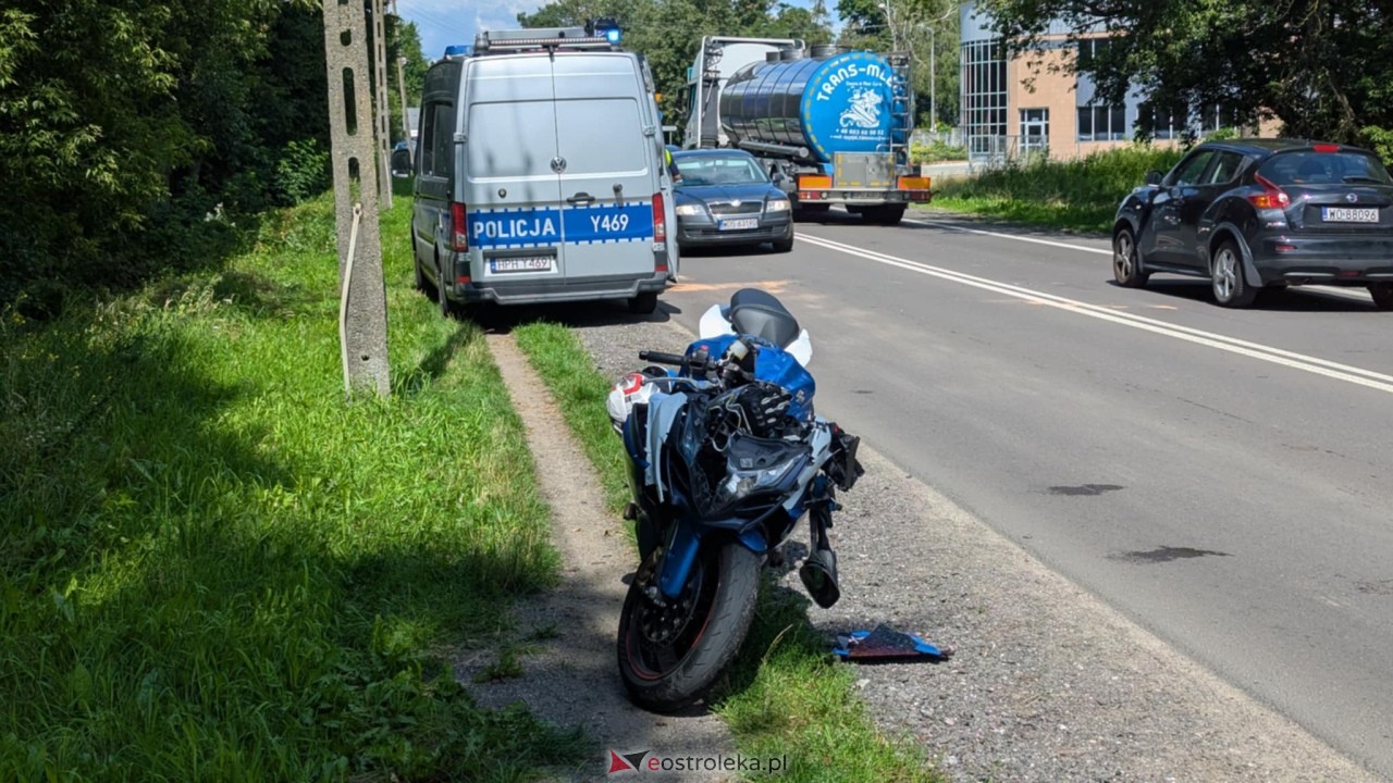 Wypadek na Stacha Konwy w Ostrołęce [26.07.2025] - zdjęcie #4 - eOstroleka.pl