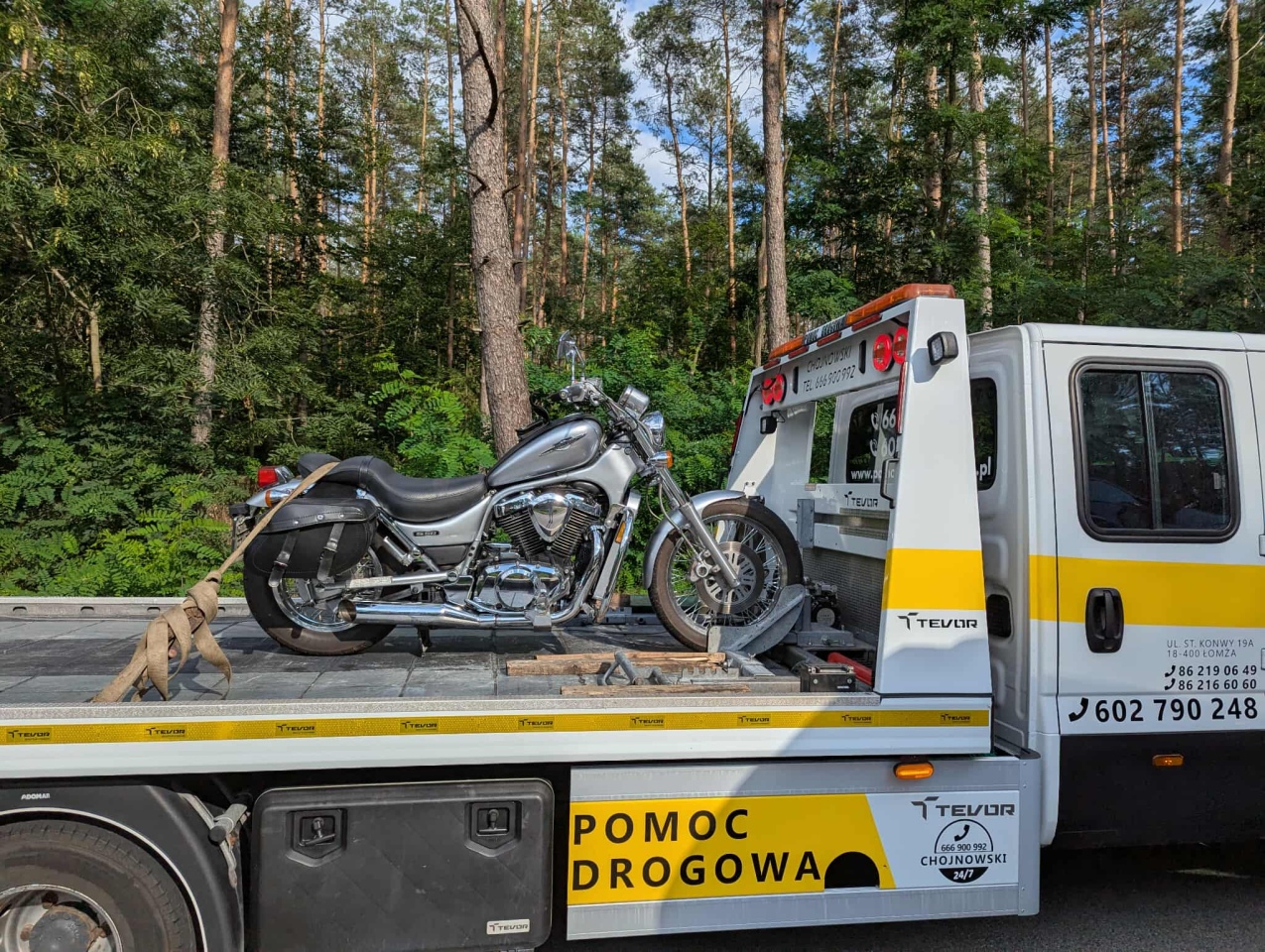Wypadek na trasie Łyse - Wejdo [26.07.2025] - zdjęcie #4 - eOstroleka.pl