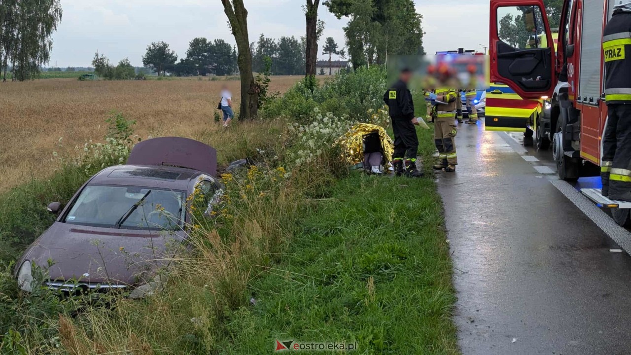 Wypadek w Żabinie [27.07.2025] - zdjęcie #20 - eOstroleka.pl