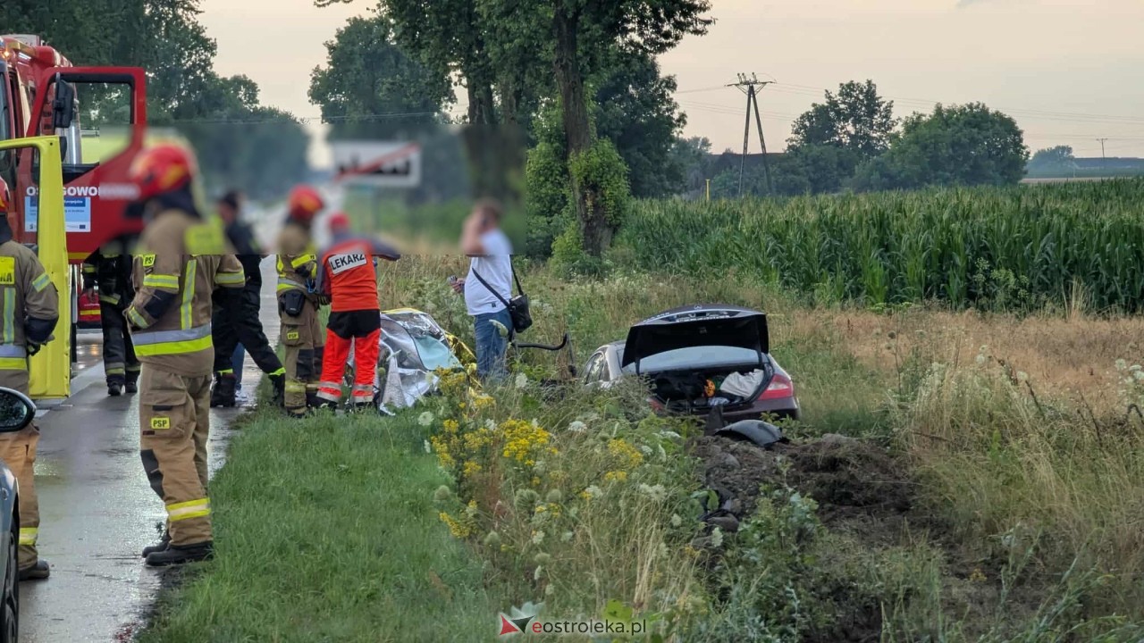 Wypadek w Żabinie [27.07.2025] - zdjęcie #12 - eOstroleka.pl
