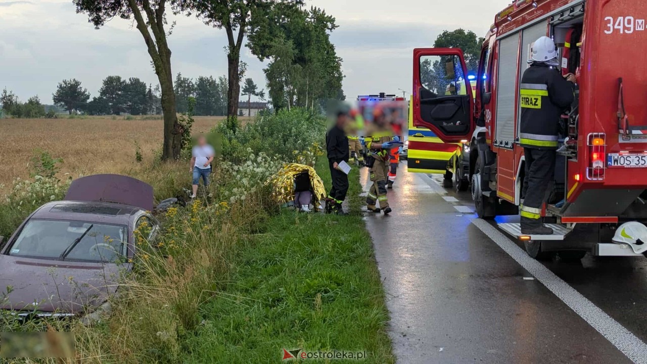 Wypadek w Żabinie [27.07.2025] - zdjęcie #9 - eOstroleka.pl