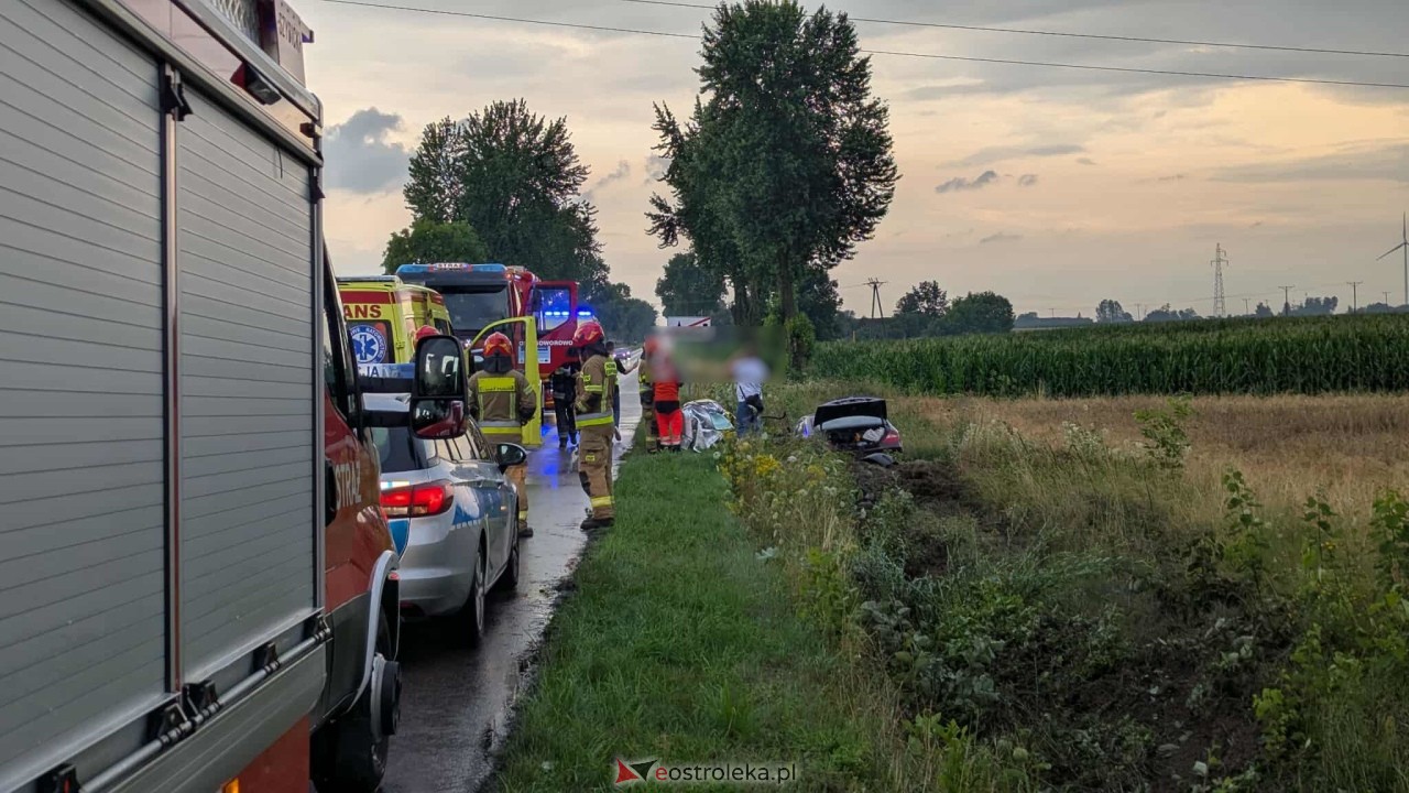 Wypadek w Żabinie [27.07.2025] - zdjęcie #6 - eOstroleka.pl