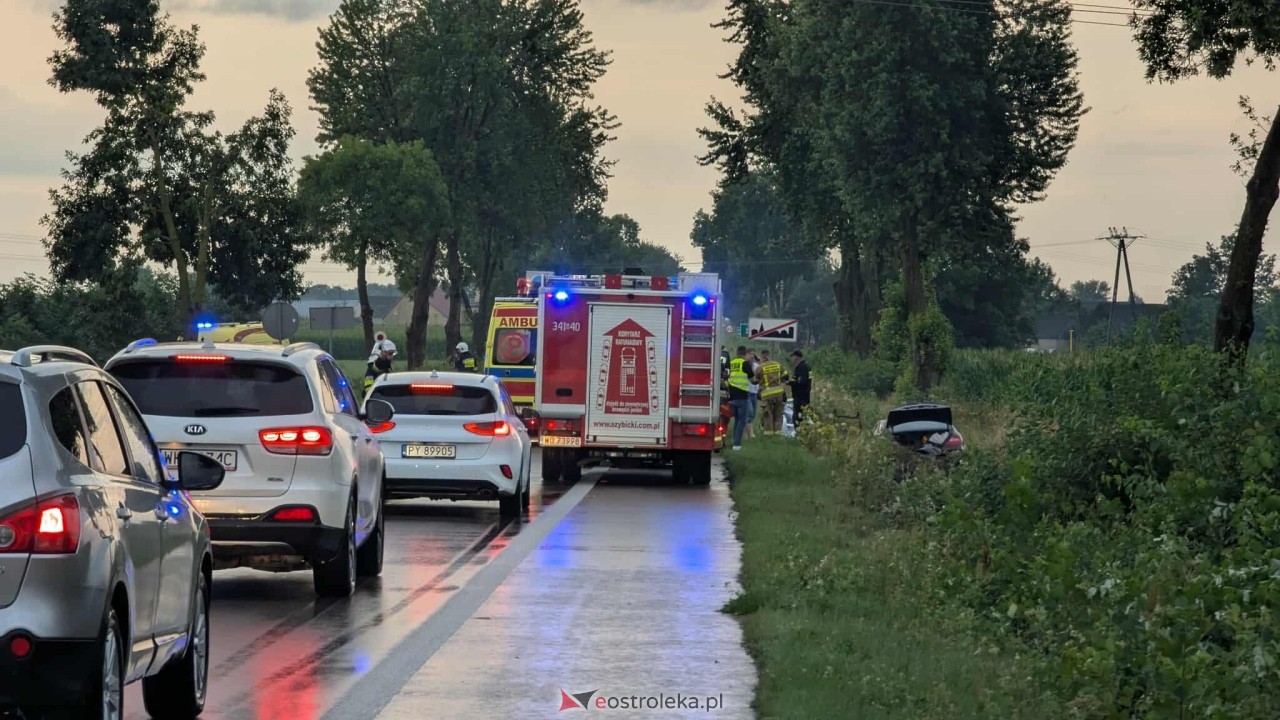 Wypadek w Żabinie [27.07.2025] - zdjęcie #5 - eOstroleka.pl
