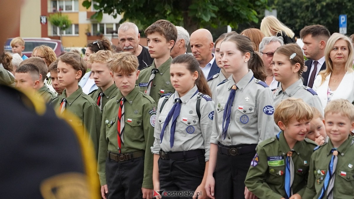 Godzina W i hołd dla Powstańców Warszawy w Ostrołęce [01.08.2025] - zdjęcie #153 - eOstroleka.pl