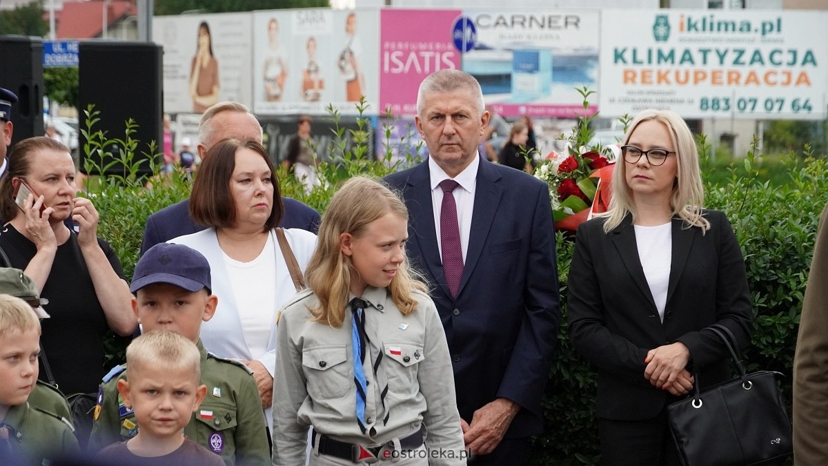 Godzina W i hołd dla Powstańców Warszawy w Ostrołęce [01.08.2025] - zdjęcie #149 - eOstroleka.pl
