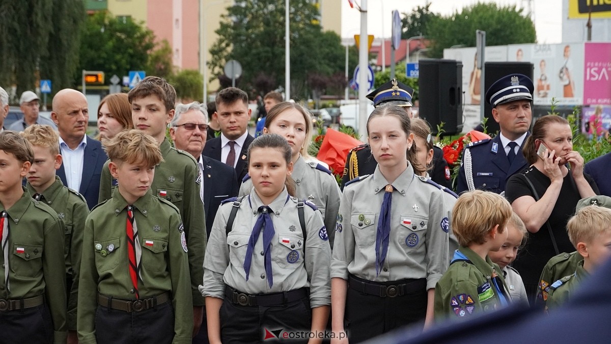 Godzina W i hołd dla Powstańców Warszawy w Ostrołęce [01.08.2025] - zdjęcie #148 - eOstroleka.pl