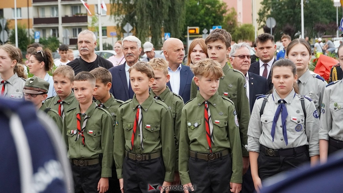 Godzina W i hołd dla Powstańców Warszawy w Ostrołęce [01.08.2025] - zdjęcie #147 - eOstroleka.pl