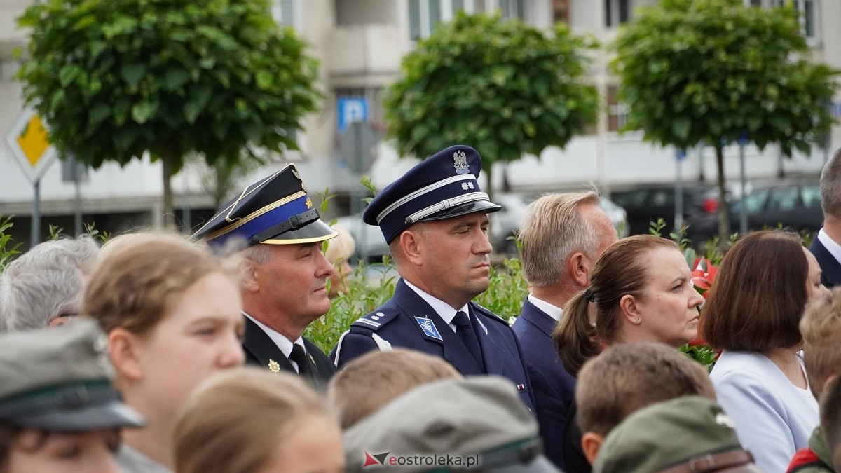 Godzina W i hołd dla Powstańców Warszawy w Ostrołęce [01.08.2025] - zdjęcie #129 - eOstroleka.pl