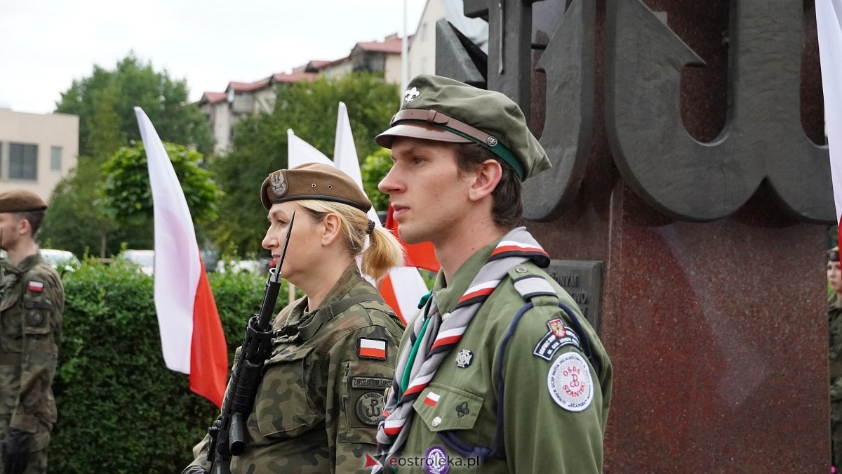 Godzina W i hołd dla Powstańców Warszawy w Ostrołęce [01.08.2025] - zdjęcie #121 - eOstroleka.pl