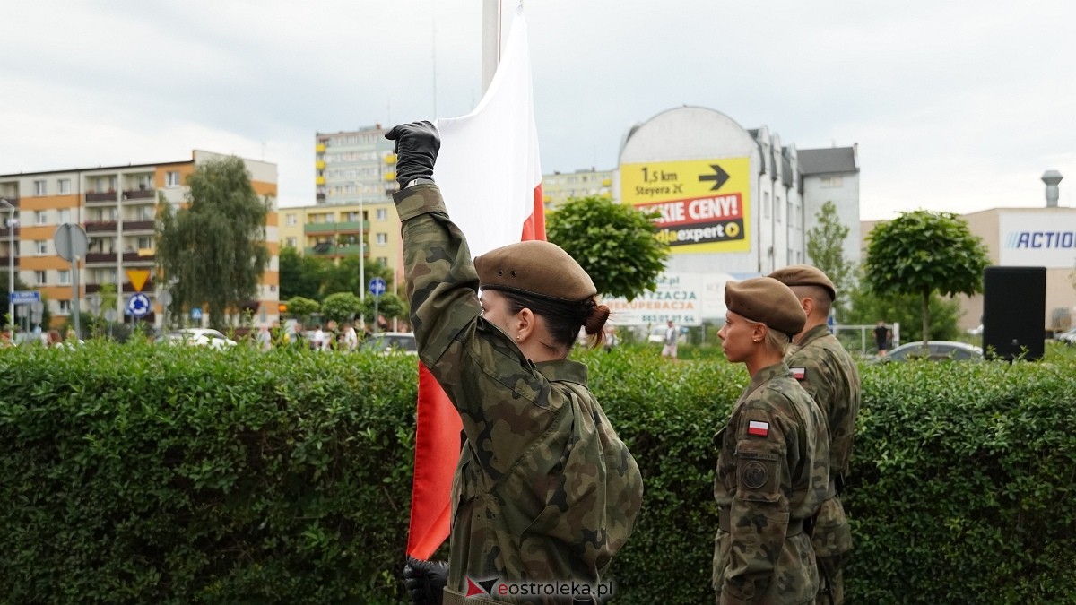 Godzina W i hołd dla Powstańców Warszawy w Ostrołęce [01.08.2025] - zdjęcie #117 - eOstroleka.pl