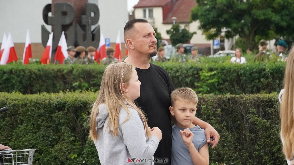Godzina W i hołd dla Powstańców Warszawy w Ostrołęce [01.08.2025] - zdjęcie #83 - eOstroleka.pl