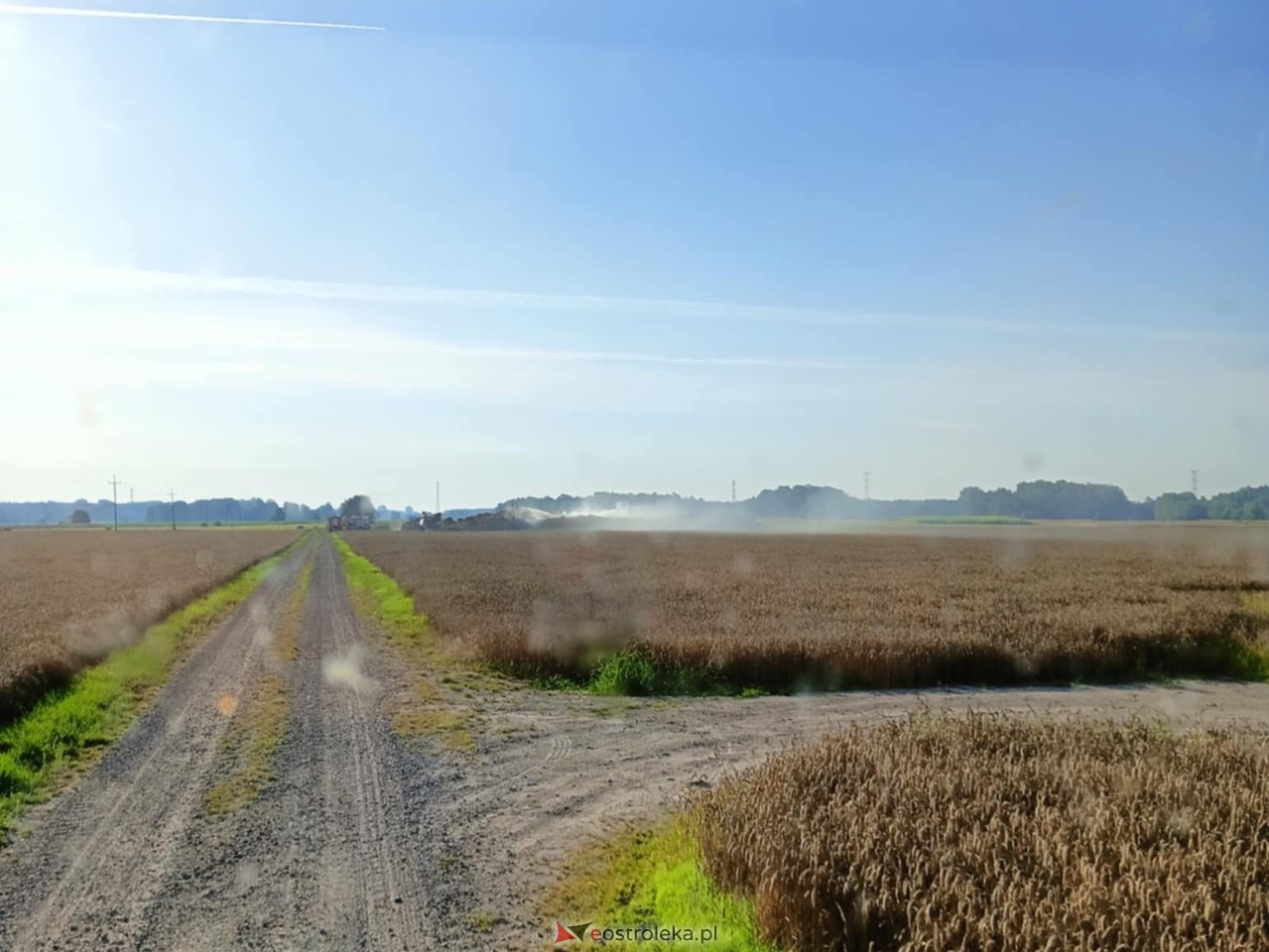 Pożar w Brzeźnie [03.08.2025] - zdjęcie #4 - eOstroleka.pl
