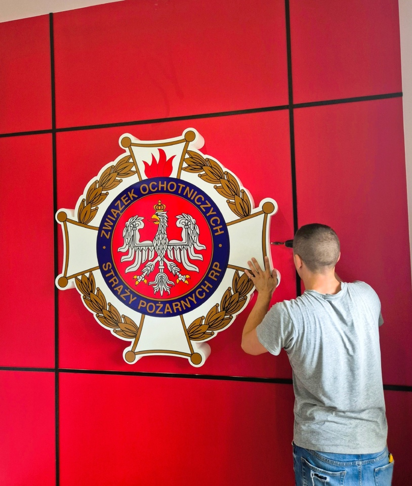 Wnętrze nowego garażu OSP w Czerwinie [04.08.2025] - zdjęcie #2 - eOstroleka.pl