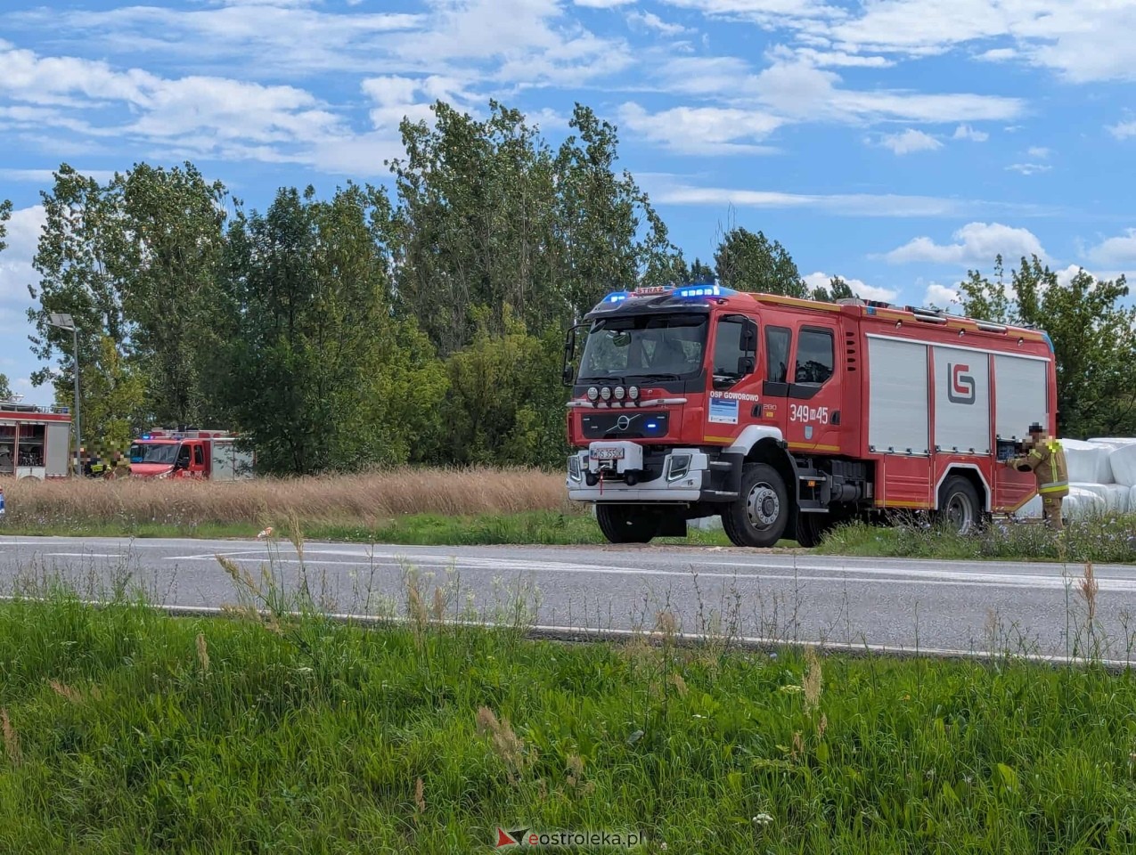 Wypadek w Ponikwi Małej [05.08.2025] - zdjęcie #21 - eOstroleka.pl