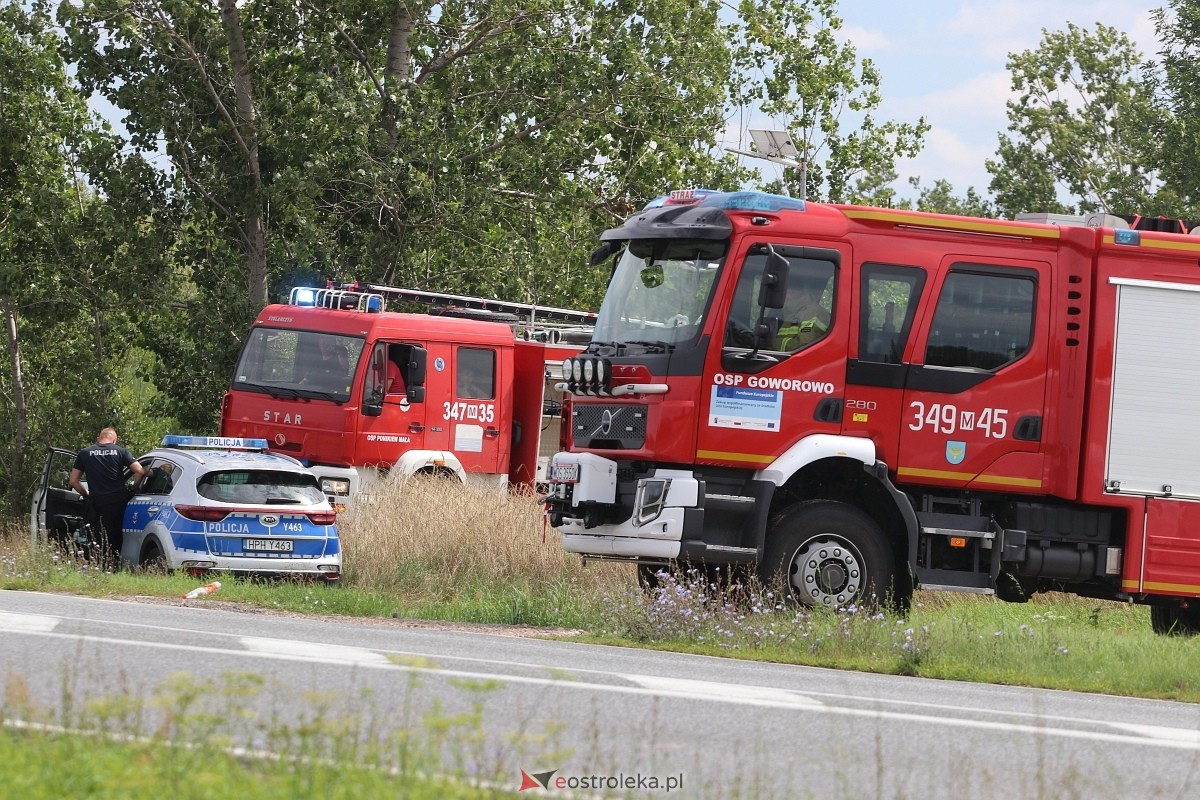 Wypadek w Ponikwi Małej [05.08.2025] - zdjęcie #19 - eOstroleka.pl
