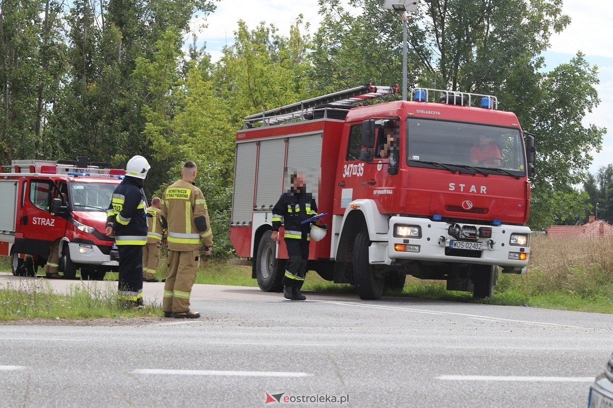 Wypadek w Ponikwi Małej [05.08.2025] - zdjęcie #16 - eOstroleka.pl
