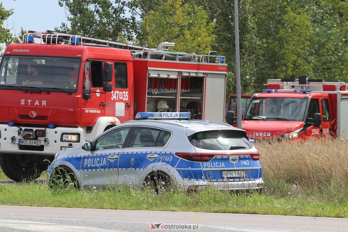 Wypadek w Ponikwi Małej [05.08.2025] - zdjęcie #13 - eOstroleka.pl