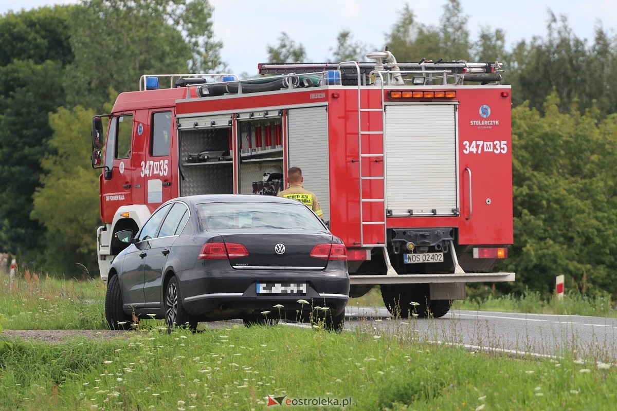 Wypadek w Ponikwi Małej [05.08.2025] - zdjęcie #8 - eOstroleka.pl