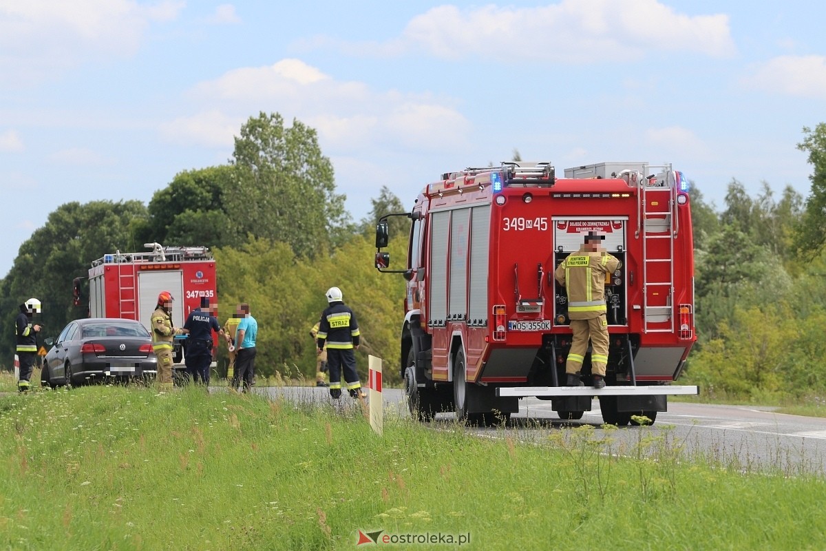 Wypadek w Ponikwi Małej [05.08.2025] - zdjęcie #4 - eOstroleka.pl