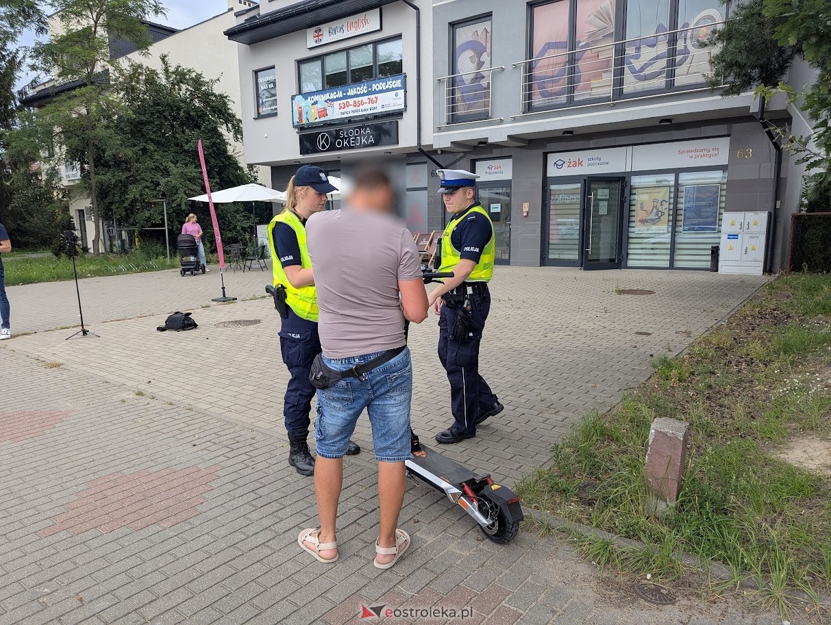 Kontrole elektrycznych hulajnóg i e-rowerów [08.08.2025] - zdjęcie #22 - eOstroleka.pl