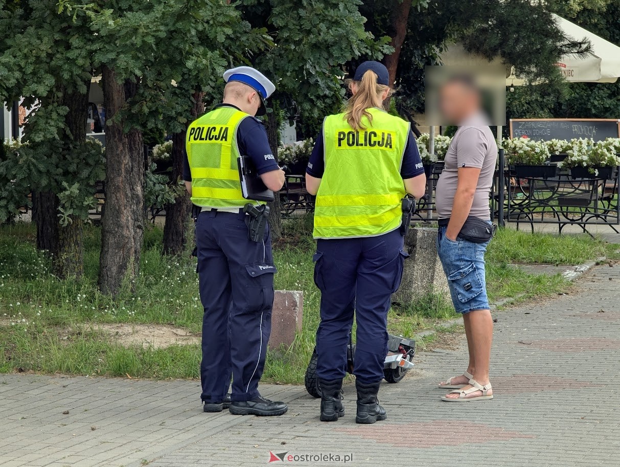 Kontrole elektrycznych hulajnóg i e-rowerów [08.08.2025] - zdjęcie #15 - eOstroleka.pl