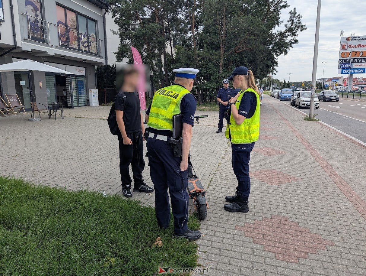 Kontrole elektrycznych hulajnóg i e-rowerów [08.08.2025] - zdjęcie #9 - eOstroleka.pl