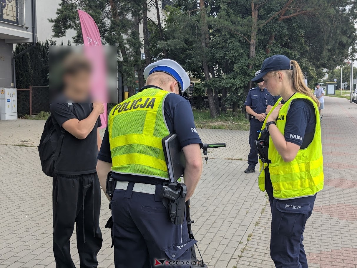Kontrole elektrycznych hulajnóg i e-rowerów [08.08.2025] - zdjęcie #8 - eOstroleka.pl