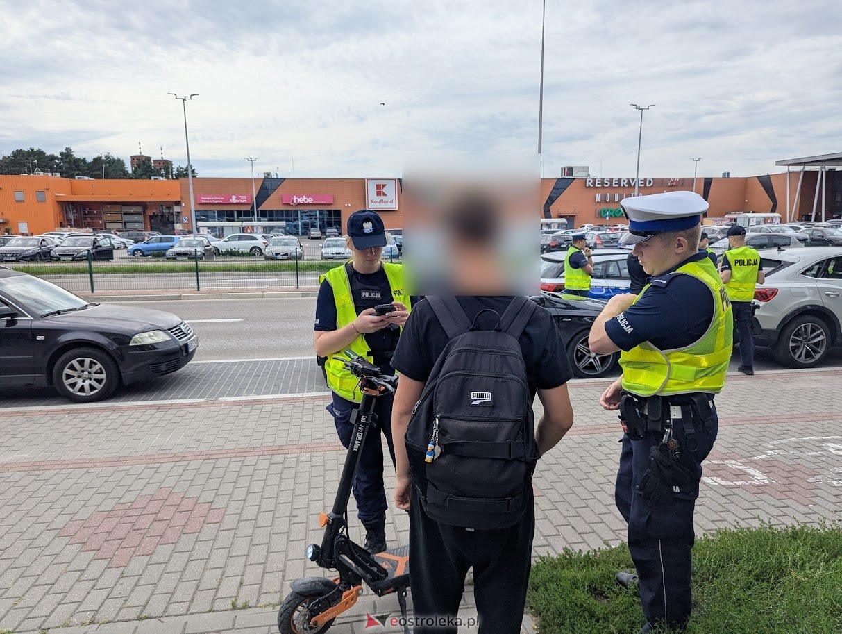 Kontrole elektrycznych hulajnóg i e-rowerów [08.08.2025] - zdjęcie #5 - eOstroleka.pl