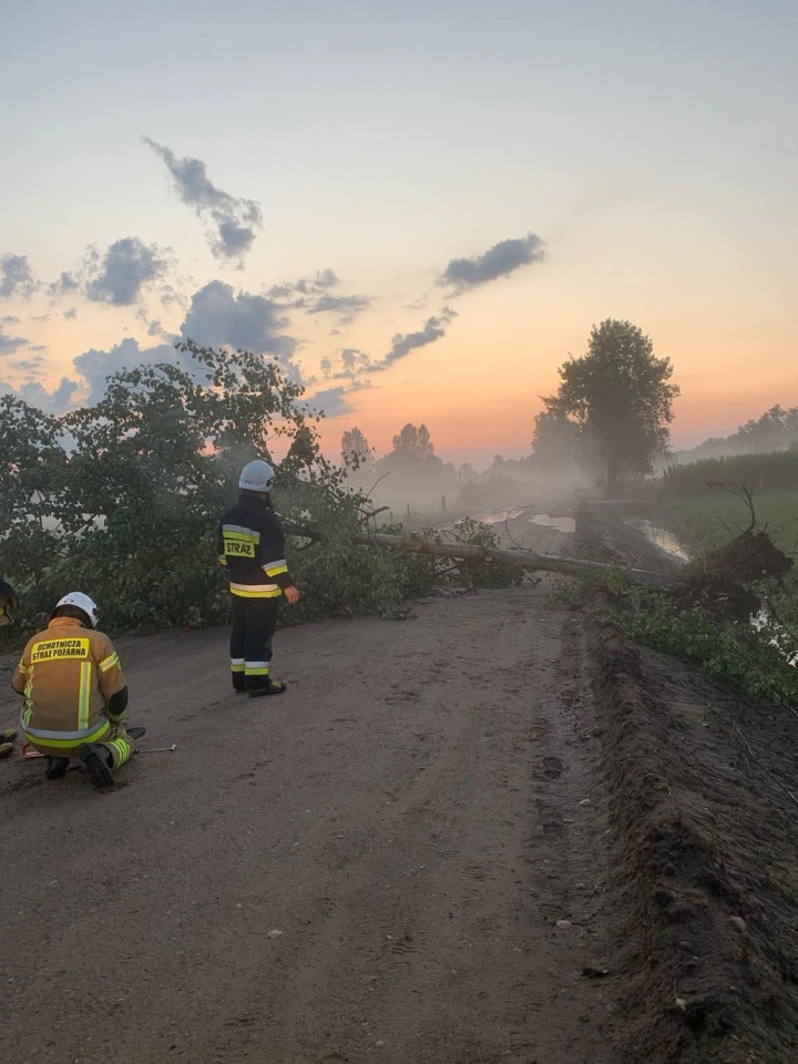 Skutki wichury nad powiatem ostrołęckim [08.08.2025] - zdjęcie #12 - eOstroleka.pl