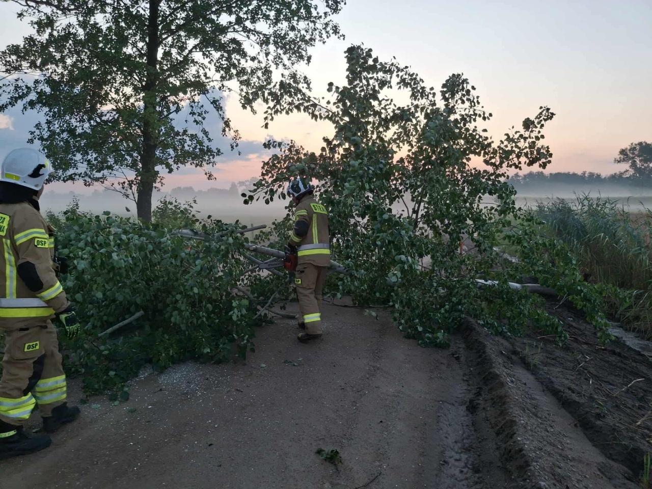 Skutki wichury nad powiatem ostrołęckim [08.08.2025] - zdjęcie #7 - eOstroleka.pl