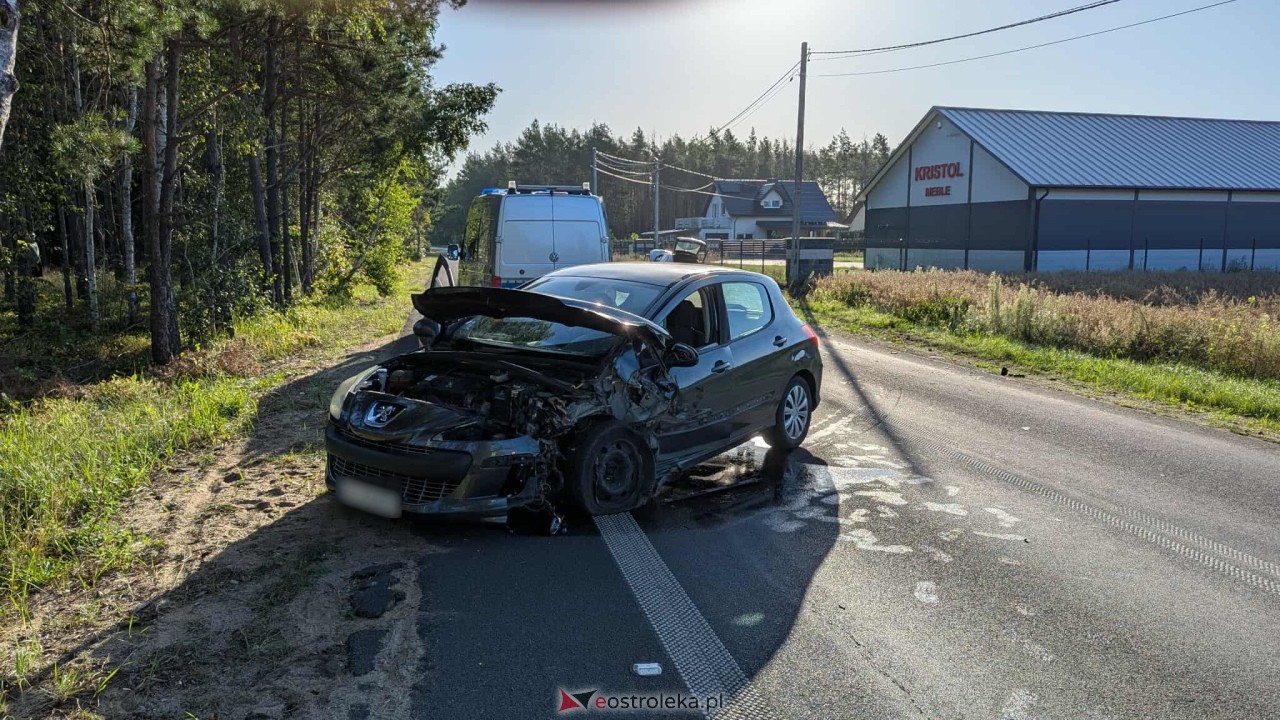Wypadek w Łęgu Starościńskim [11.08.2025] - zdjęcie #18 - eOstroleka.pl