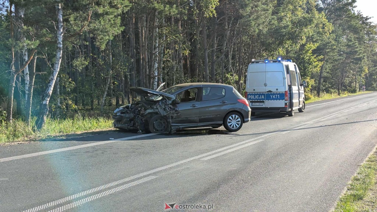 Wypadek w Łęgu Starościńskim [11.08.2025] - zdjęcie #16 - eOstroleka.pl