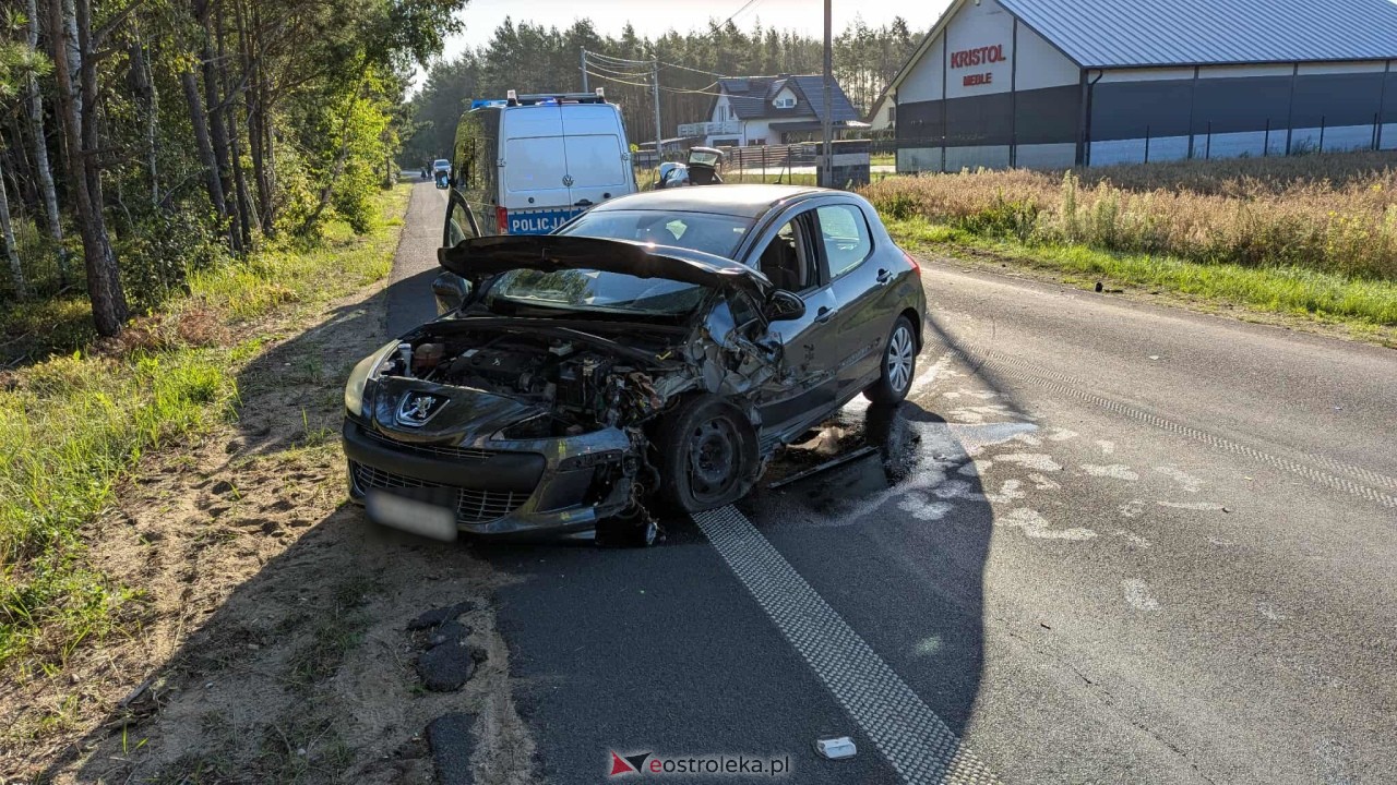 Wypadek w Łęgu Starościńskim [11.08.2025] - zdjęcie #9 - eOstroleka.pl