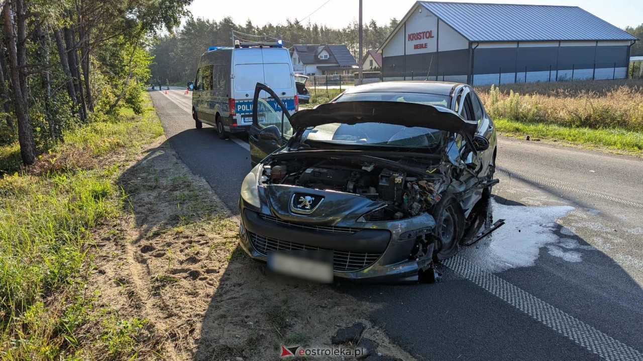 Wypadek w Łęgu Starościńskim [11.08.2025] - zdjęcie #8 - eOstroleka.pl