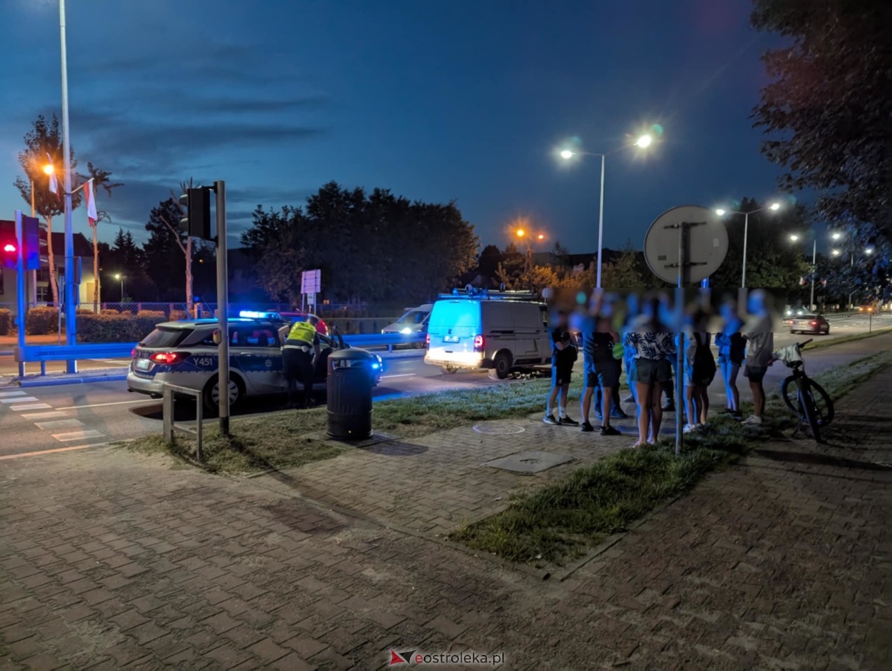 Wypadek na Traugutta [14.08.2025] - zdjęcie #7 - eOstroleka.pl