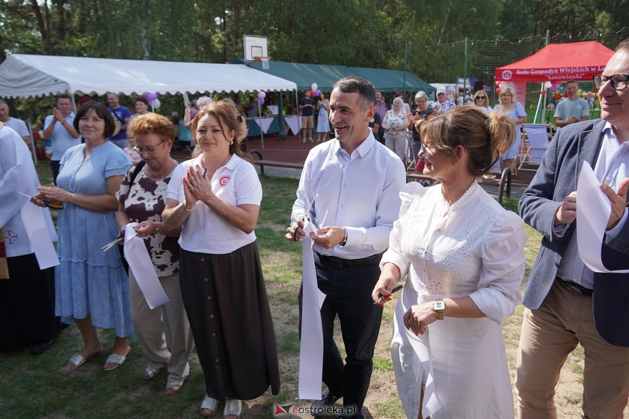 Swojskie granie z Łazowiankami - otwarcie Wiejskiego Pawilonu w Łazach [16.08.2025] - zdjęcie #14 - eOstroleka.pl