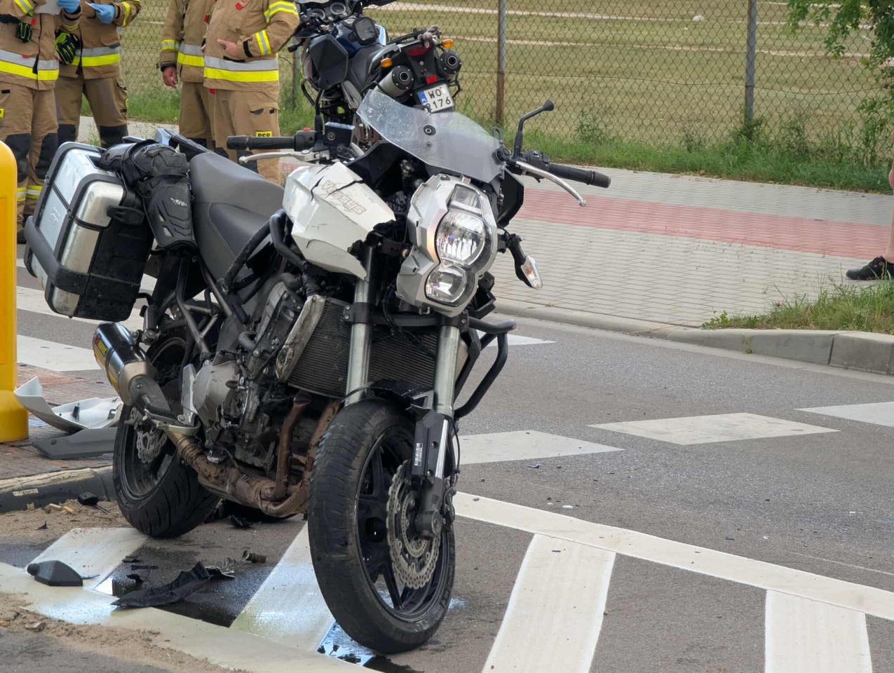Wypadek na Reymonta w Myszyńcu [17.08.2025] - zdjęcie #12 - eOstroleka.pl