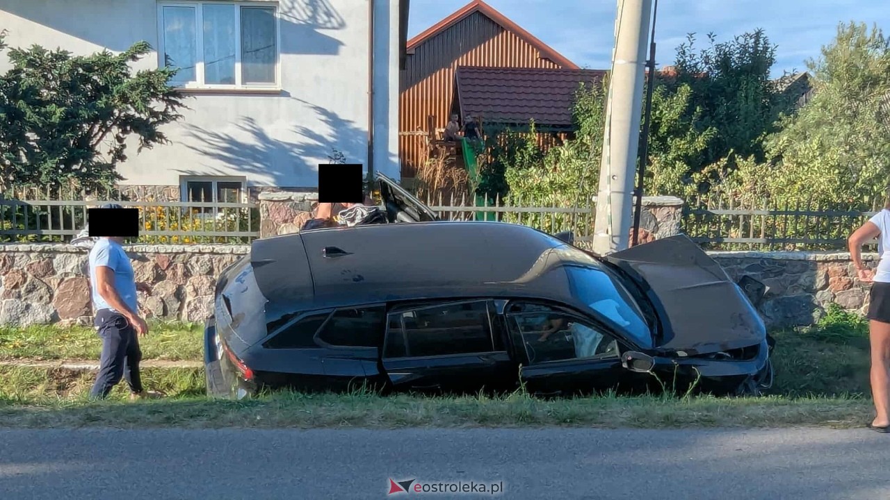 Wypadek w Obierwi [17.082025] - zdjęcie #4 - eOstroleka.pl