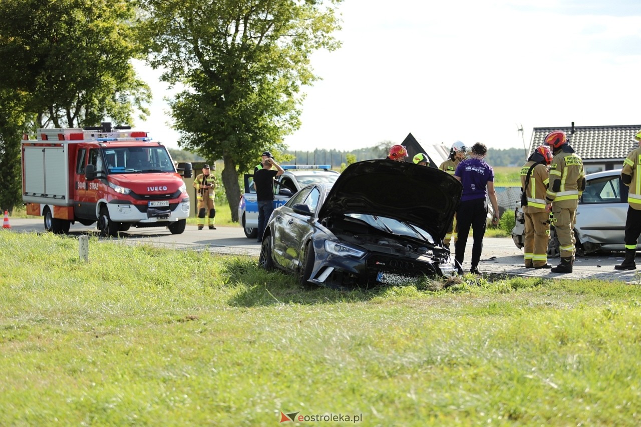 Wypadek na DK 53 [19.08.2025] - zdjęcie #11 - eOstroleka.pl